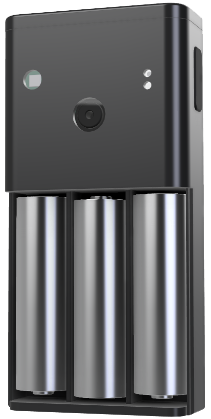 Detailed view of Metemon device